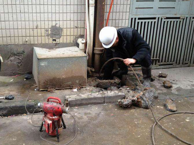 封开疏通下水道-洗菜池疏通